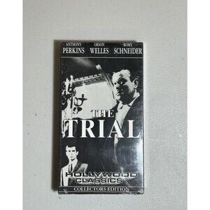 The Trial Collectors Edition VHS Movie New Sealed Collector’s Edition B&W Film